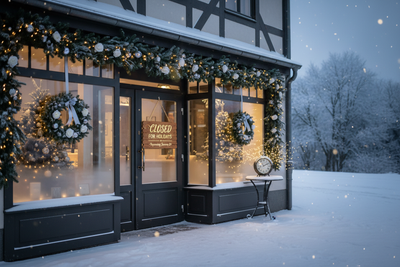 Betriebsferien über Weihnachten/Neujahr