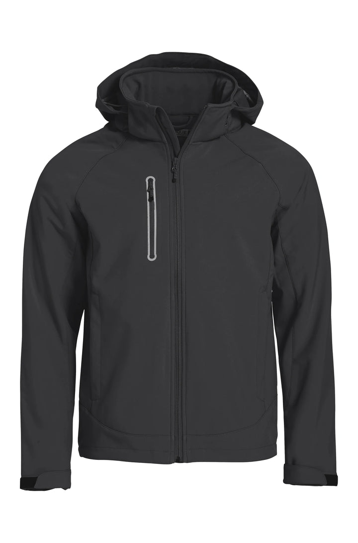 Herren Milford Softshelljacke mit Kapuze und Reflexstreifen