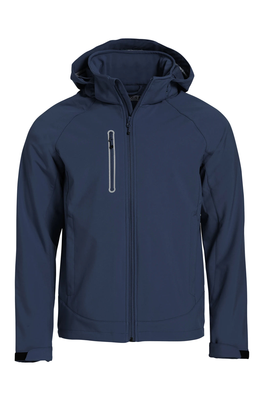 Herren Milford Softshelljacke mit Kapuze und Reflexstreifen