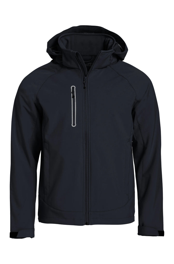 Herren Milford Softshelljacke mit Kapuze und Reflexstreifen