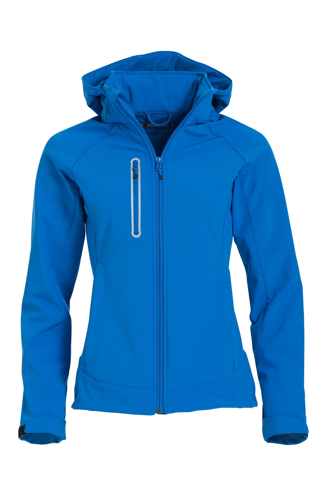 Damen Milford Softshelljacke mit Kapuze und Reflexstreifen