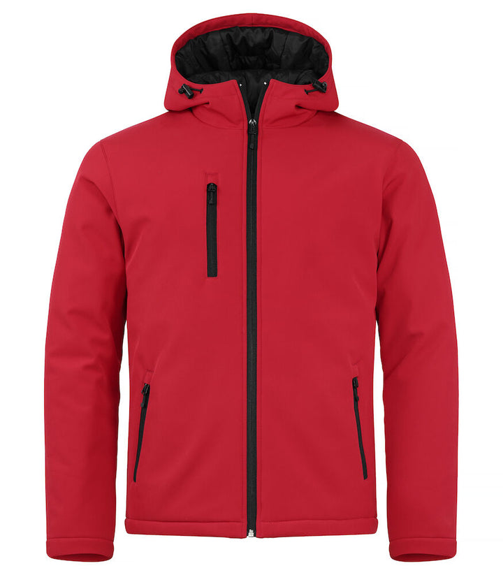 Herren Softshelljacke mit Kapuze