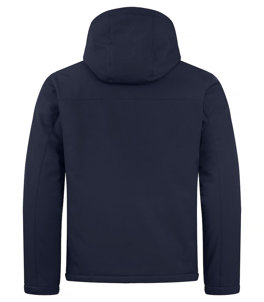 Herren Softshelljacke mit Kapuze