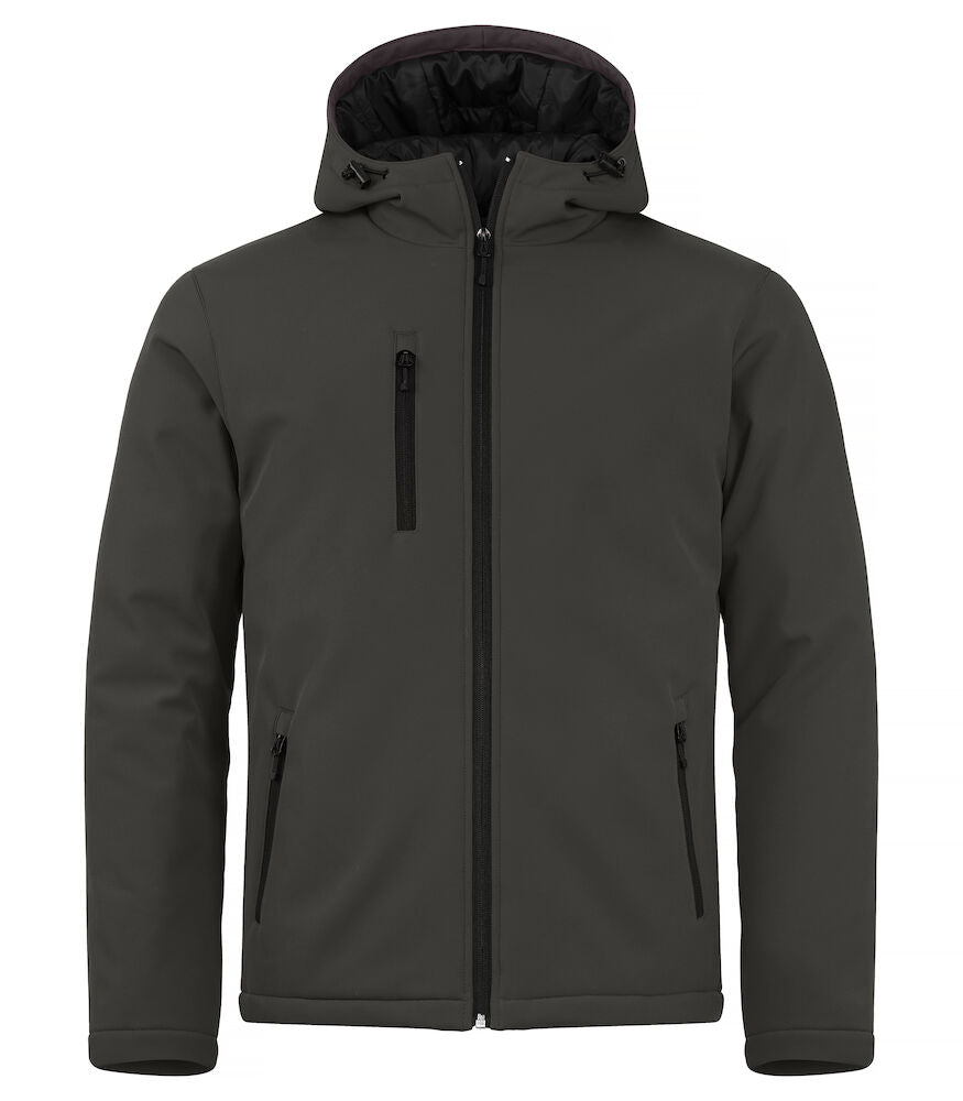 Herren Softshelljacke mit Kapuze