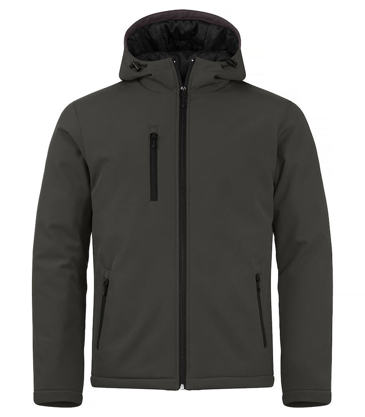Herren Softshelljacke mit Kapuze