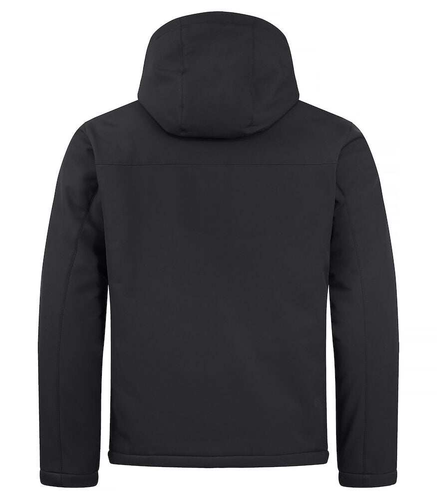 Herren Softshelljacke mit Kapuze