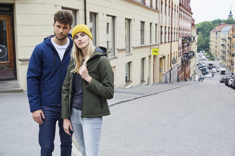 Softshell Lady mit Kapuze