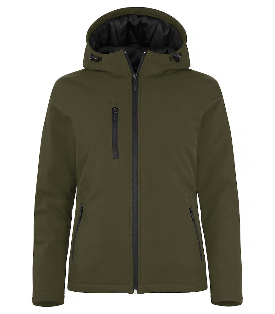 Softshell Lady mit Kapuze