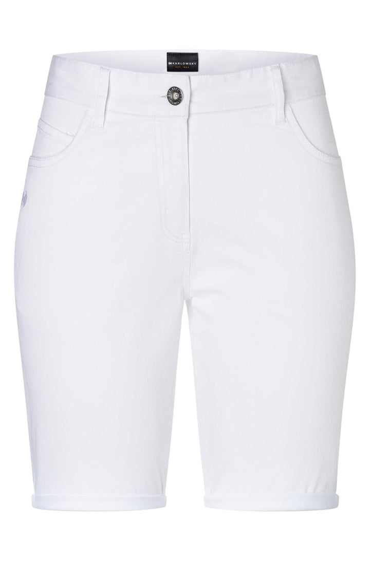 Damen 5-Pocket Shorts Classic Stretch