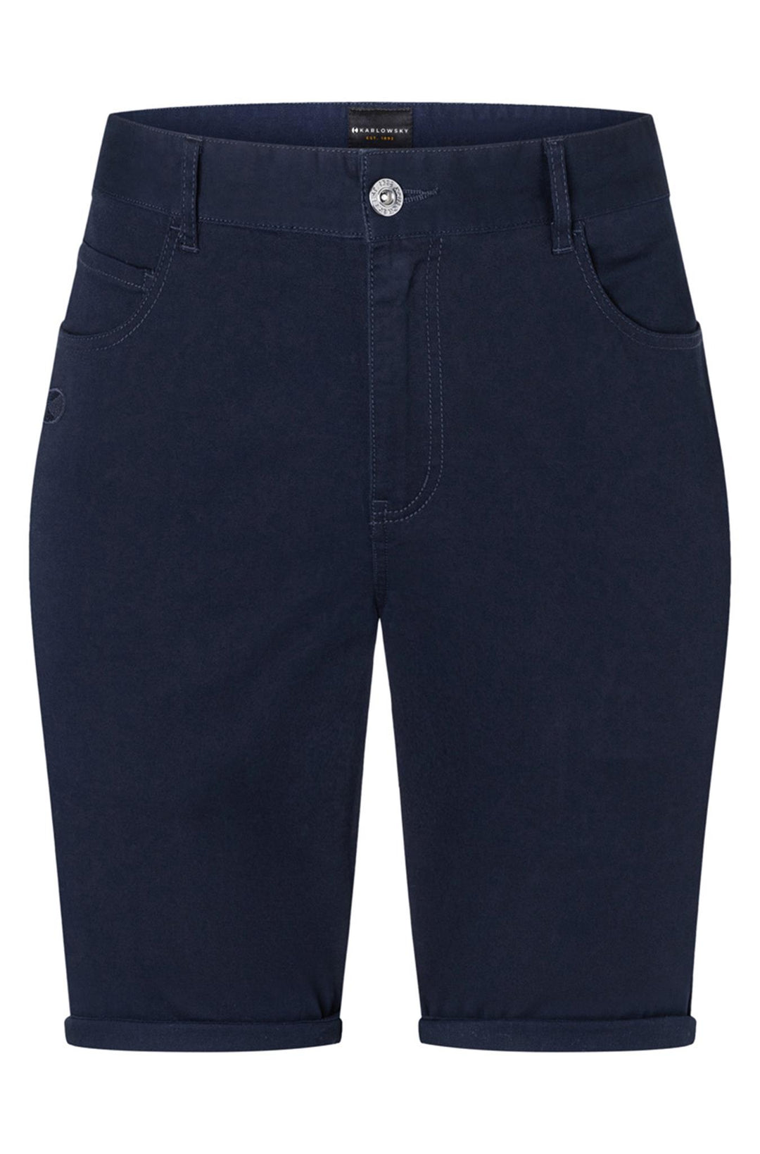 Damen 5-Pocket Shorts Classic Stretch