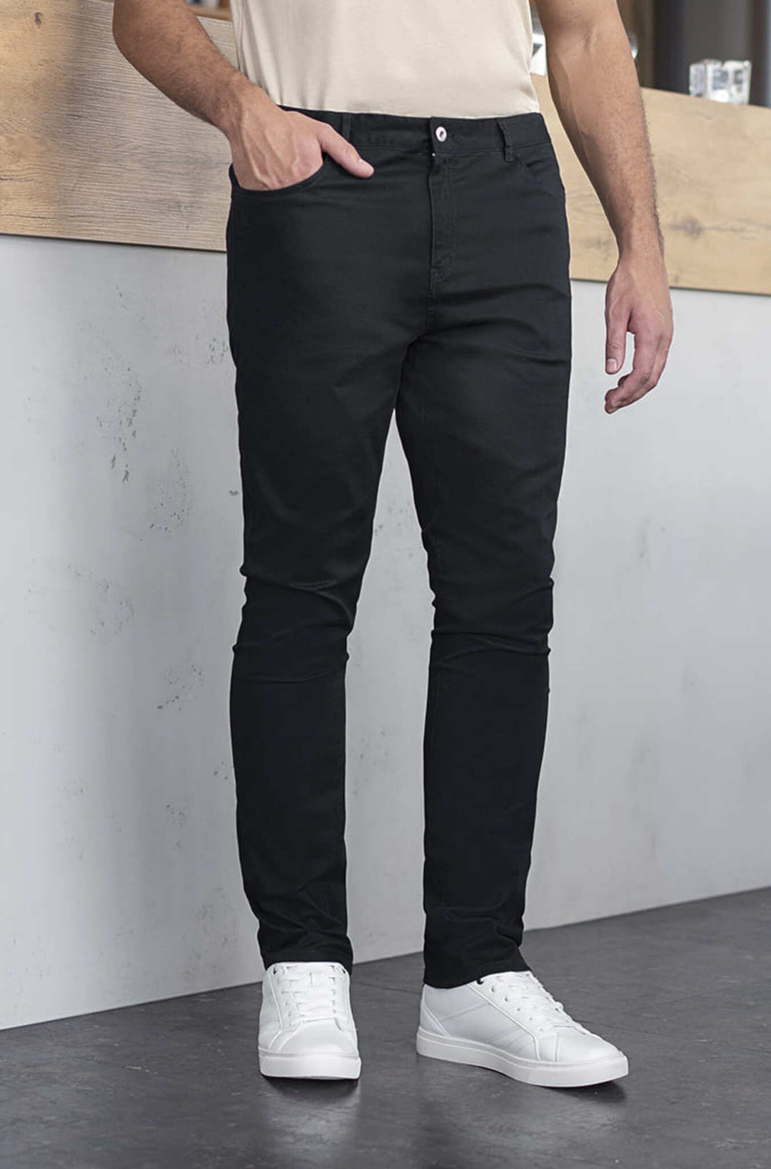 Herren 5-Pocket-Hose Classic-Stretch