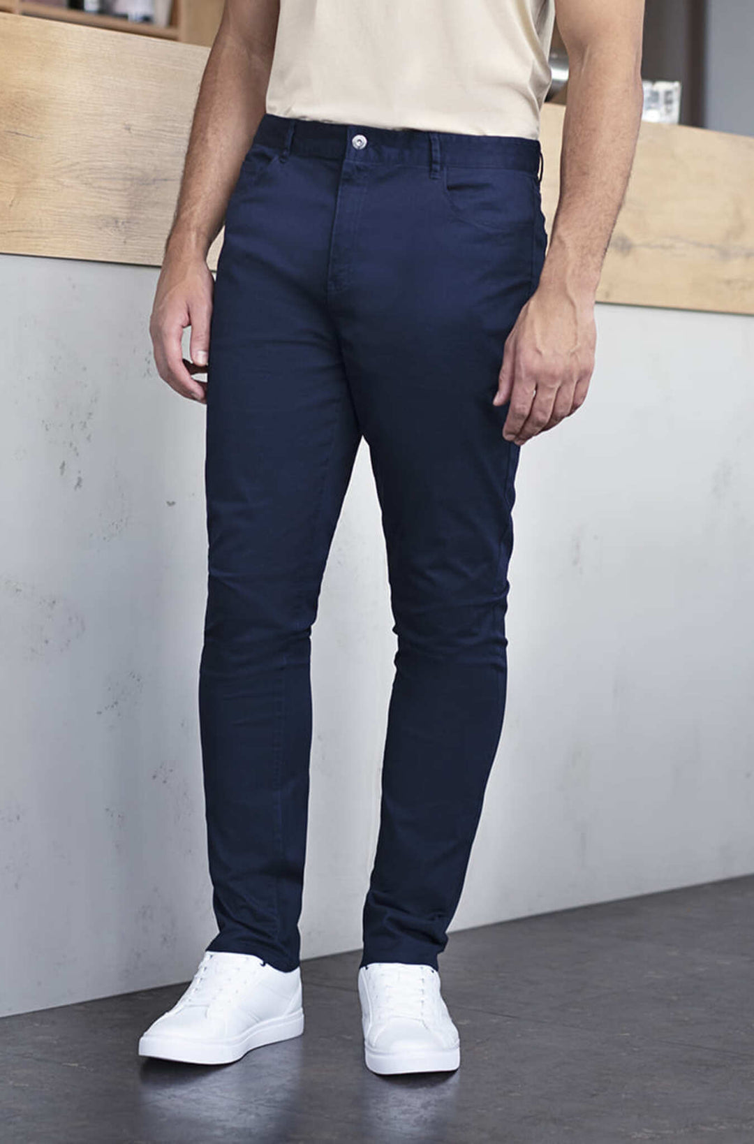 Herren 5-Pocket-Hose Classic-Stretch