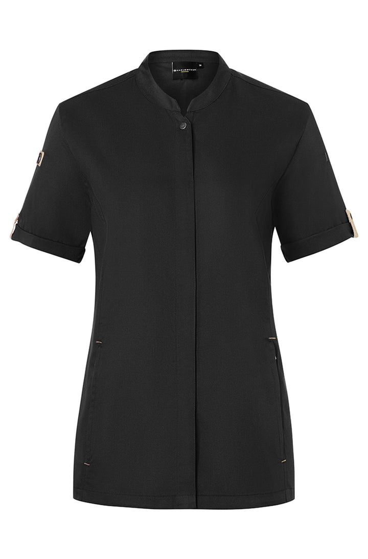 Kurzarm Damen Kochjacke Green Generation