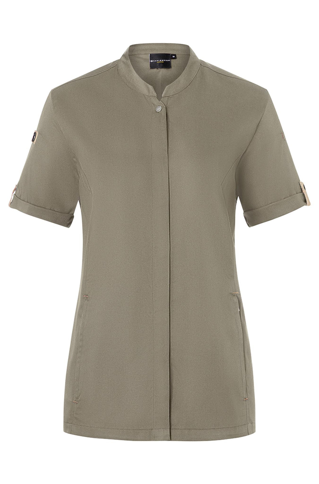 Kurzarm Damen Kochjacke Green Generation