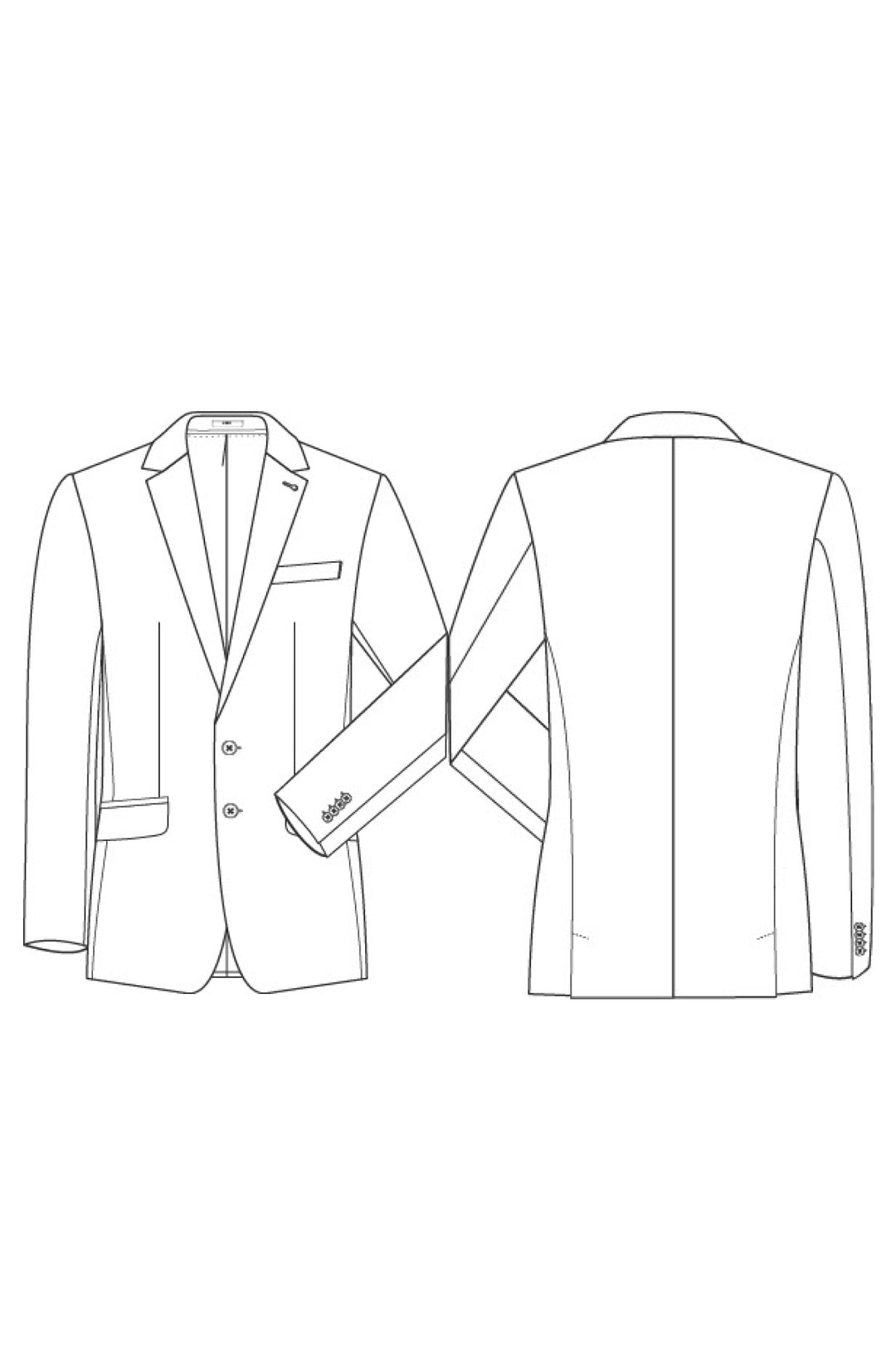 Herren Sakko Premium Regular Fit