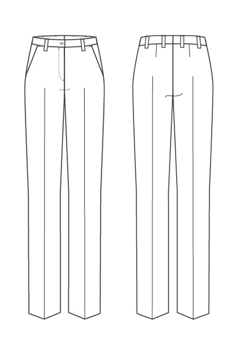 Damen Hose RF Premium