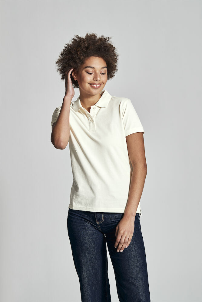 Damen Poloshirt aus ökologischer Baumwolle
