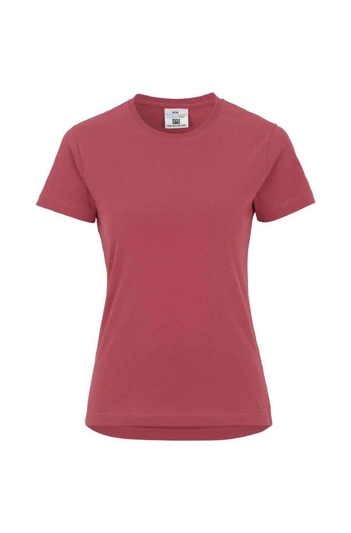 Rundhals Damen T-Shirt aus ökologischer Baumwolle