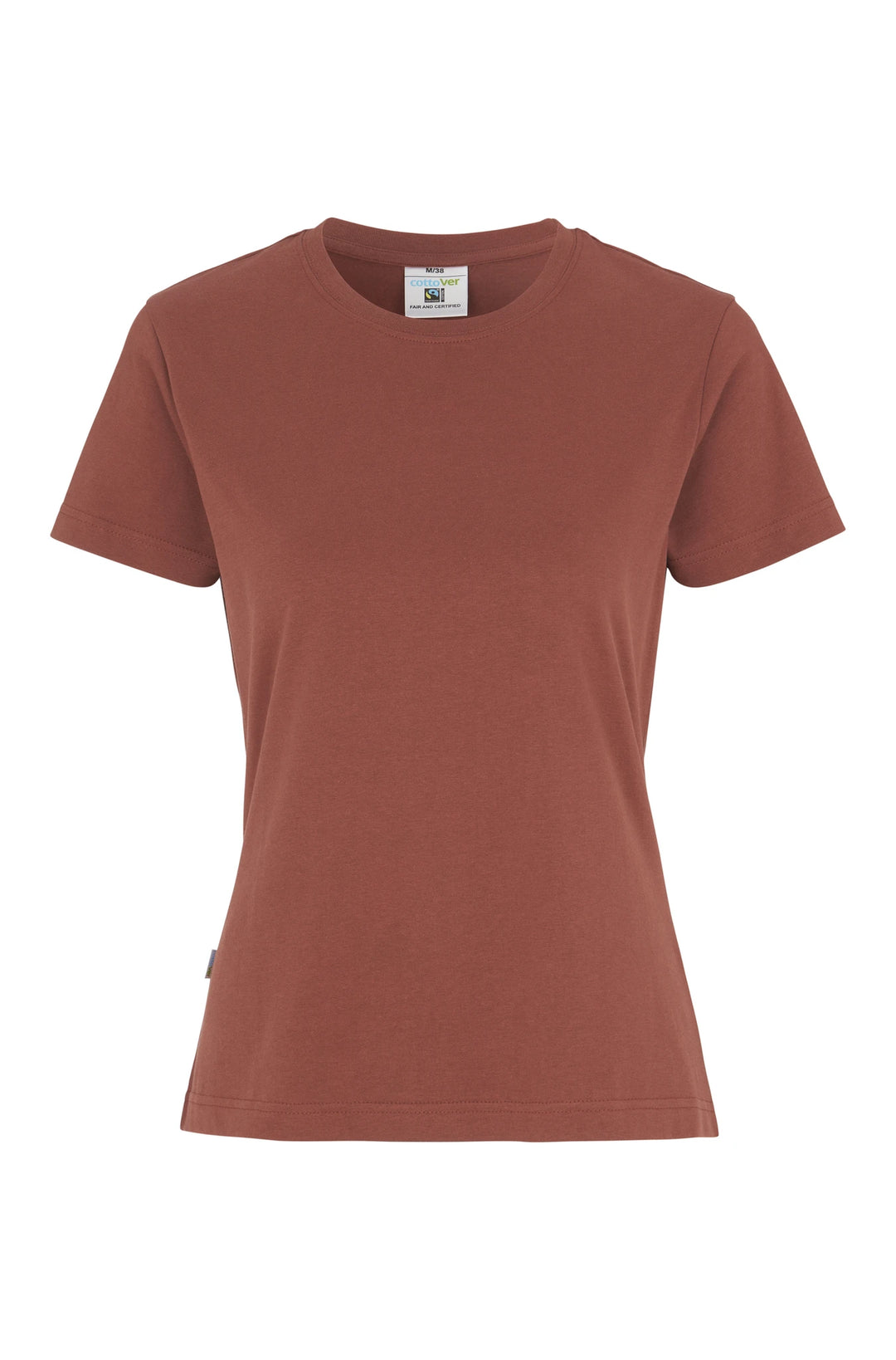 Rundhals Damen T-Shirt aus ökologischer Baumwolle