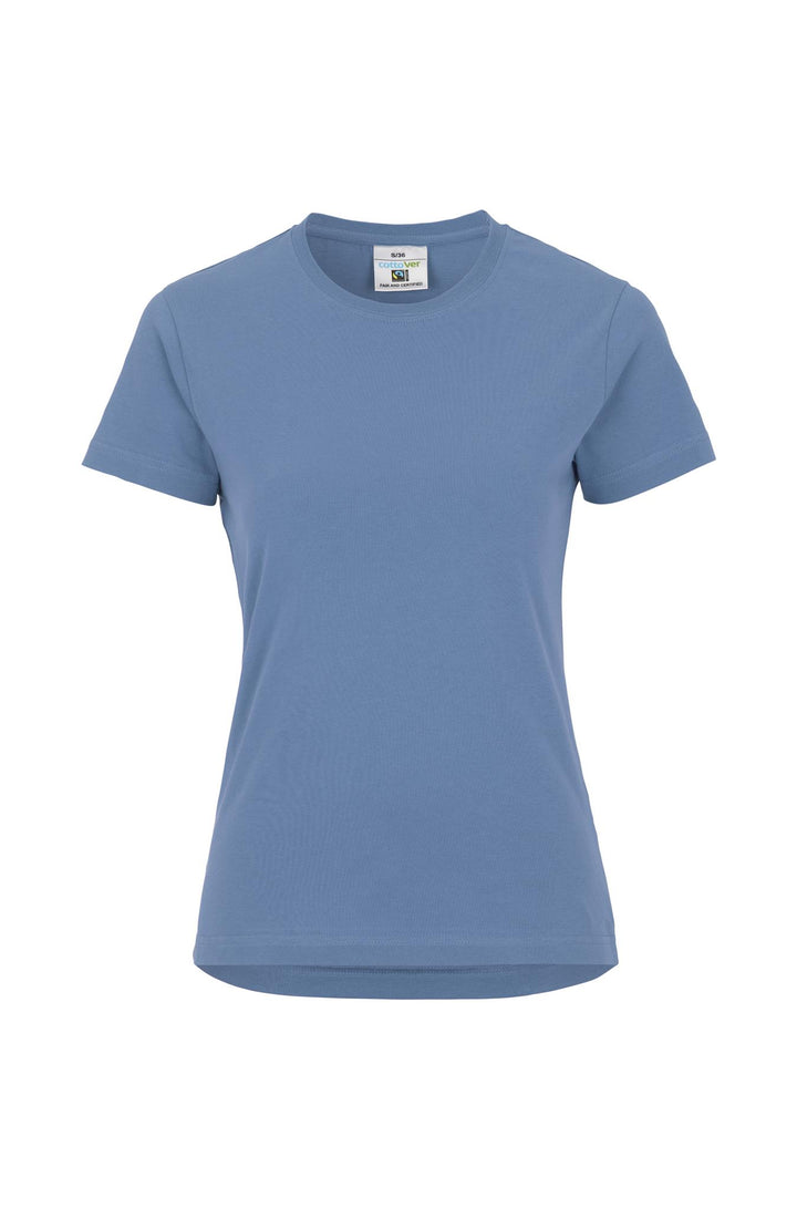 Rundhals Damen T-Shirt aus ökologischer Baumwolle