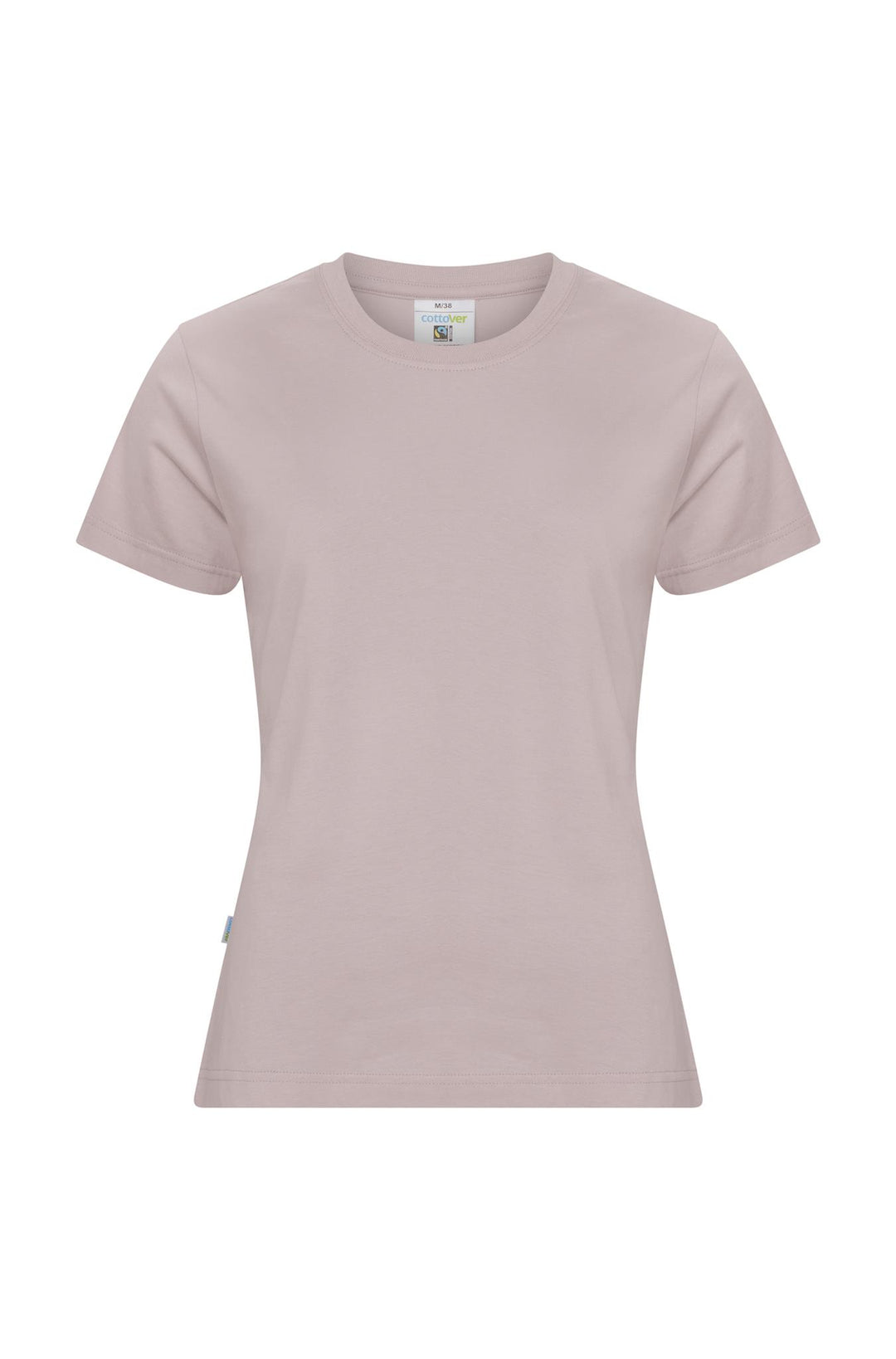 Rundhals Damen T-Shirt aus ökologischer Baumwolle