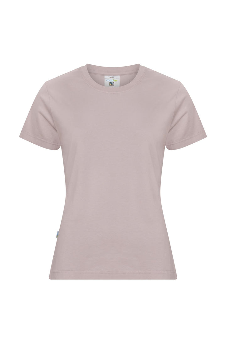 Rundhals Damen T-Shirt aus ökologischer Baumwolle