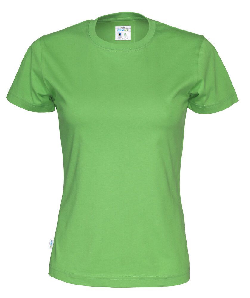 Rundhals Damen T-Shirt aus ökologischer Baumwolle