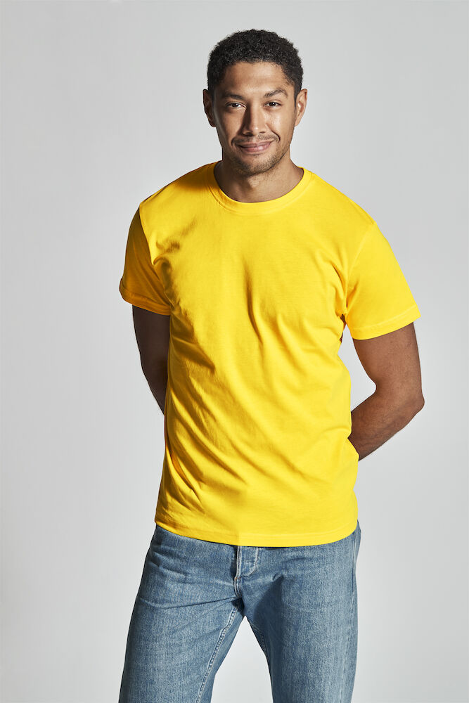 Rundhals Herren T-Shirt aus ökologischer Baumwolle