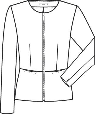 Ladies short Blazer Slim Fit