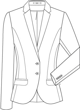 Damen Blazer Premium Slim fit