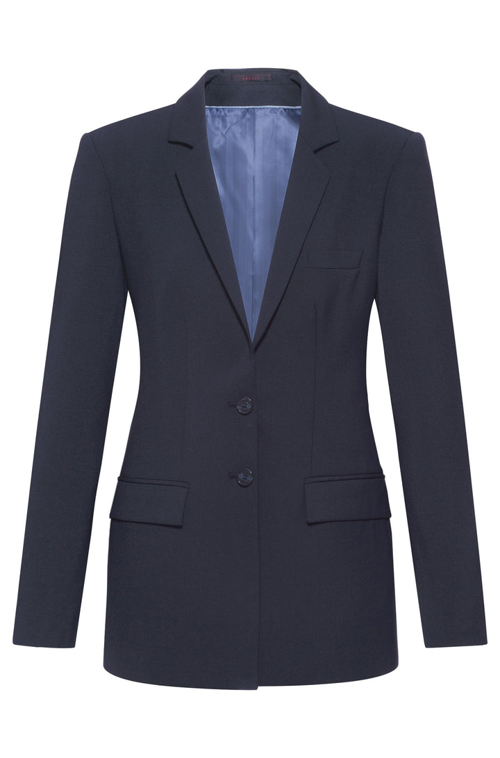 Damen Langblazer Premium Regular Fit