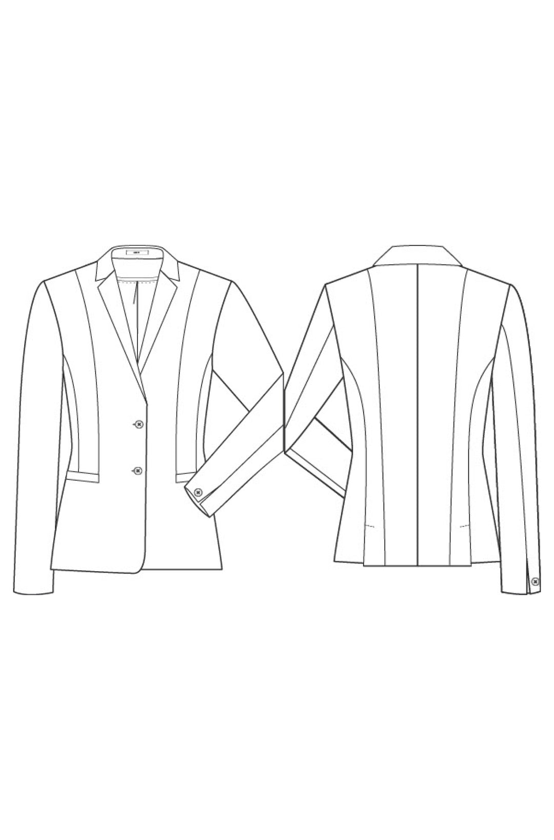 Damen Blazer Premium Regular Fit