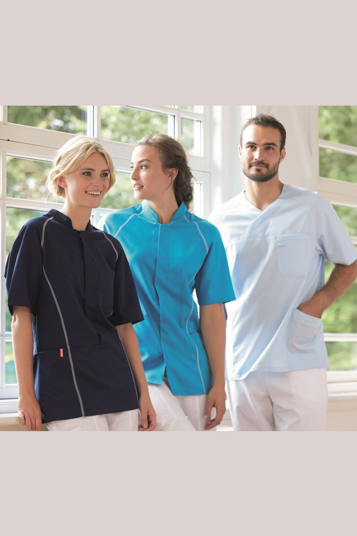 Unisex Durchgeknöpfte Flatlock Kasack TENCEL!