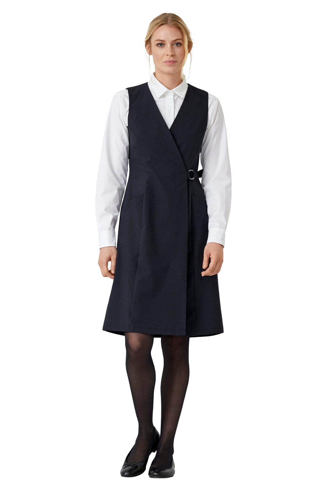 WRAP AROUND ANZUGKLEID 4-WAY-STRETCH