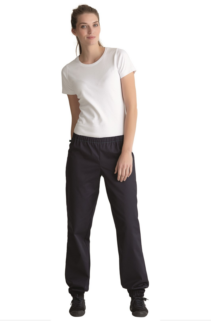 Unisex Schlupfhose mit Gummizug am Fussgelenk