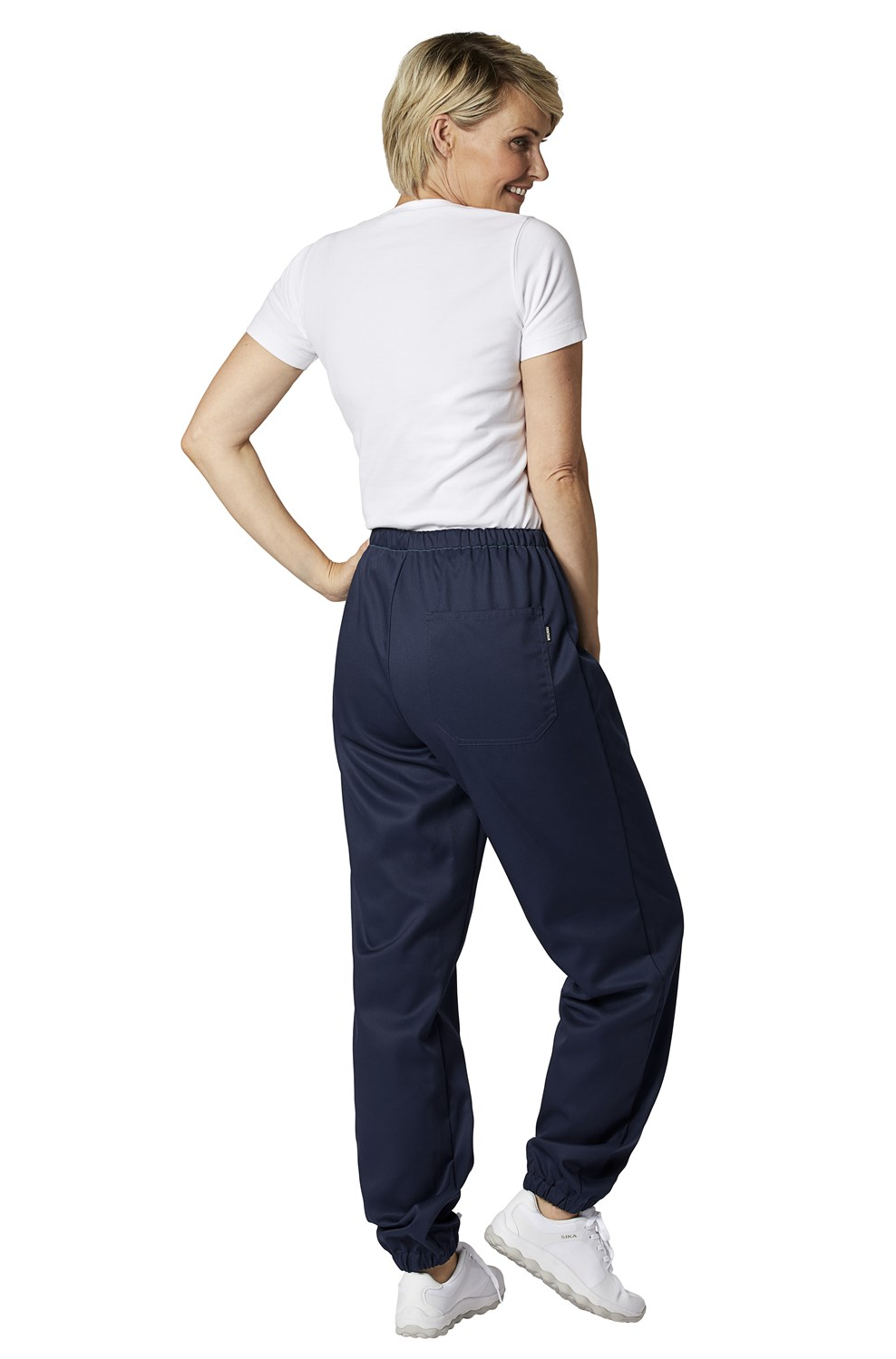 Unisex Schlupfhose mit Gummizug am Fussgelenk