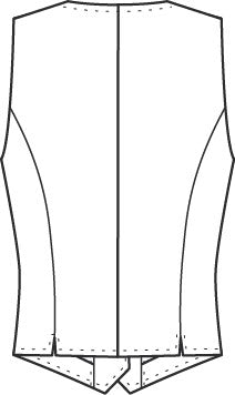 Damen Weste Modern 37.5