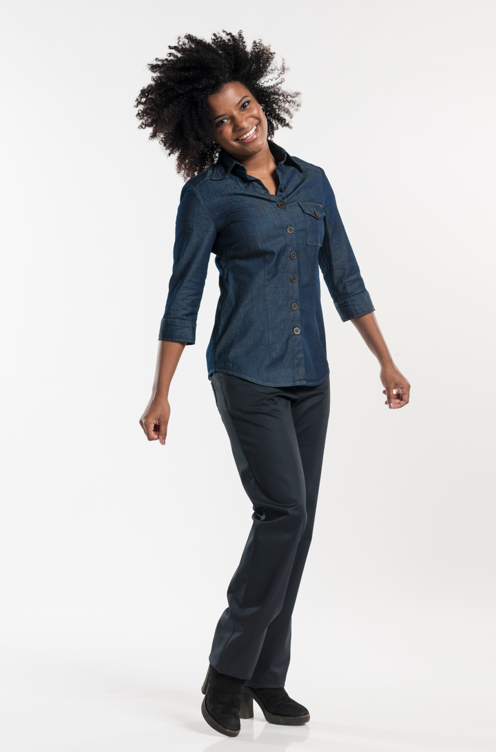 Damen Kochhose skinny stretch