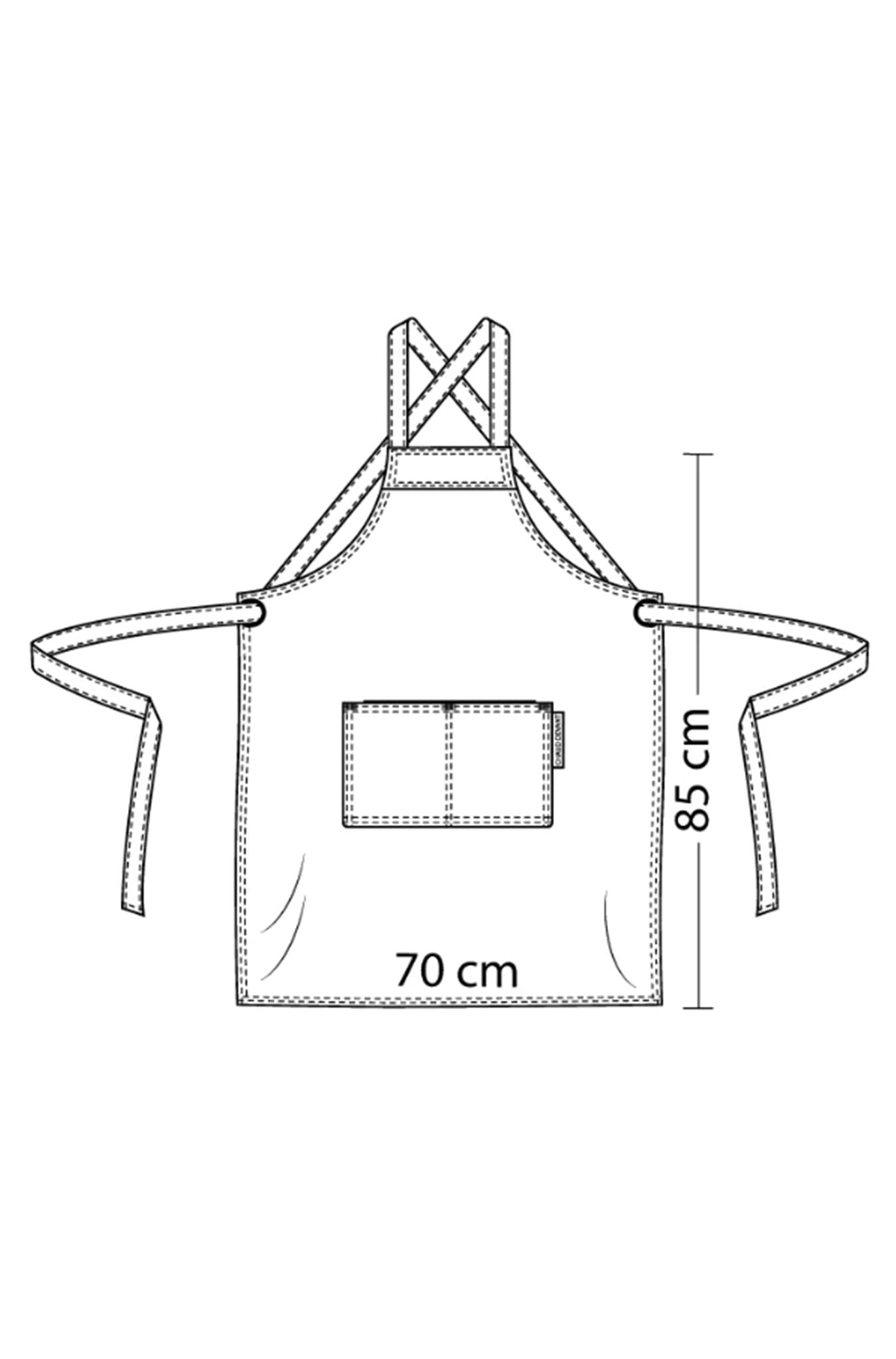 Bib Apron Base Chestnut