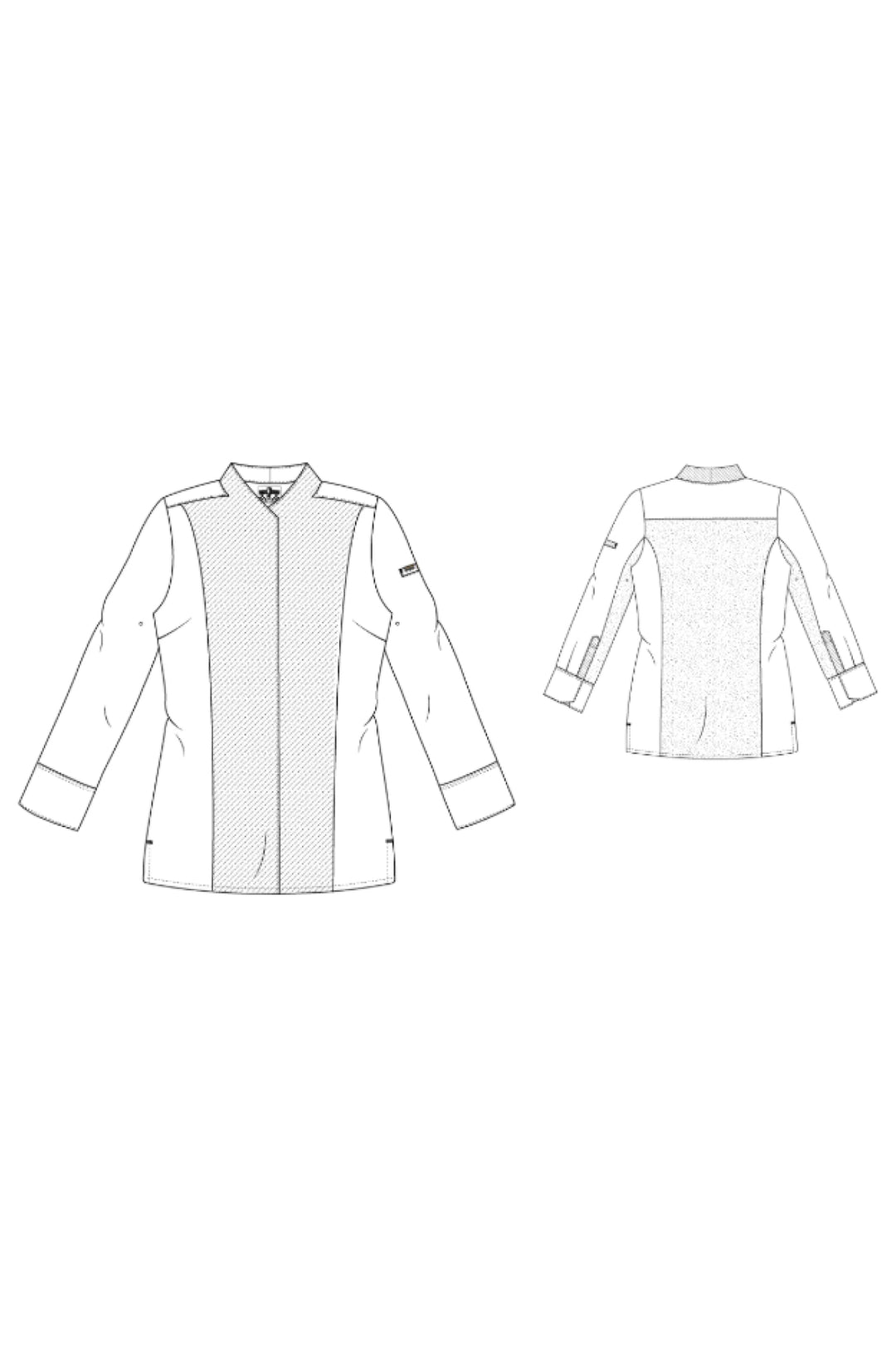 Chef Jacket Lady Noble SFX White