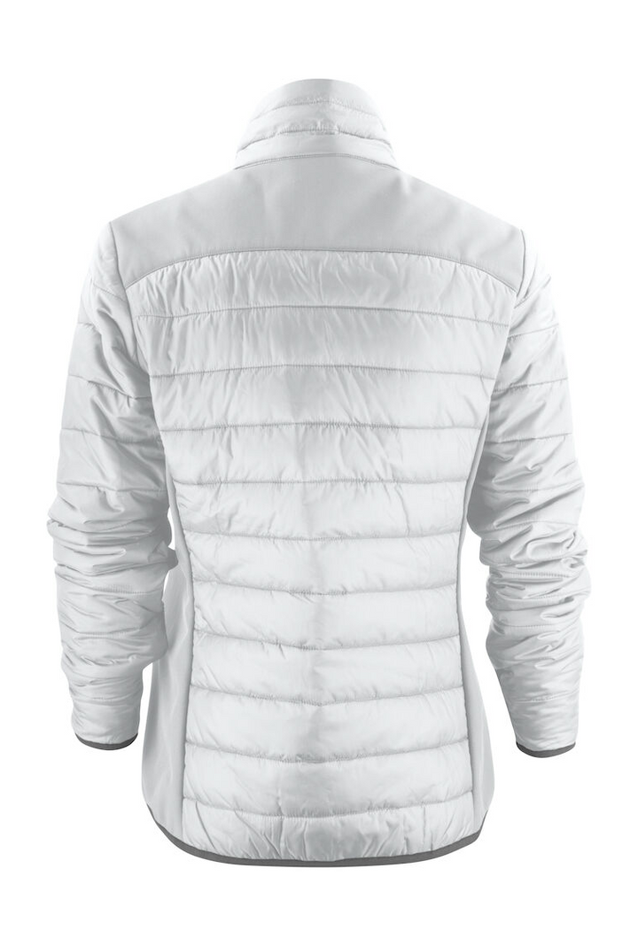 Wattierte Steppjacke mit Sofshell Einsätzen für Damen
