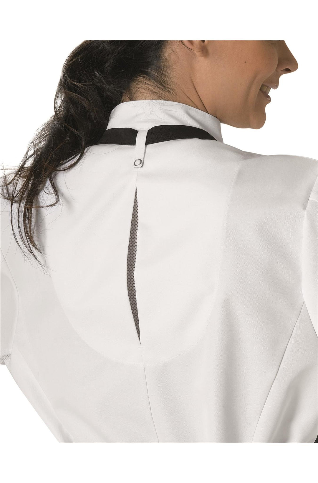 Kochjacke mit Netz