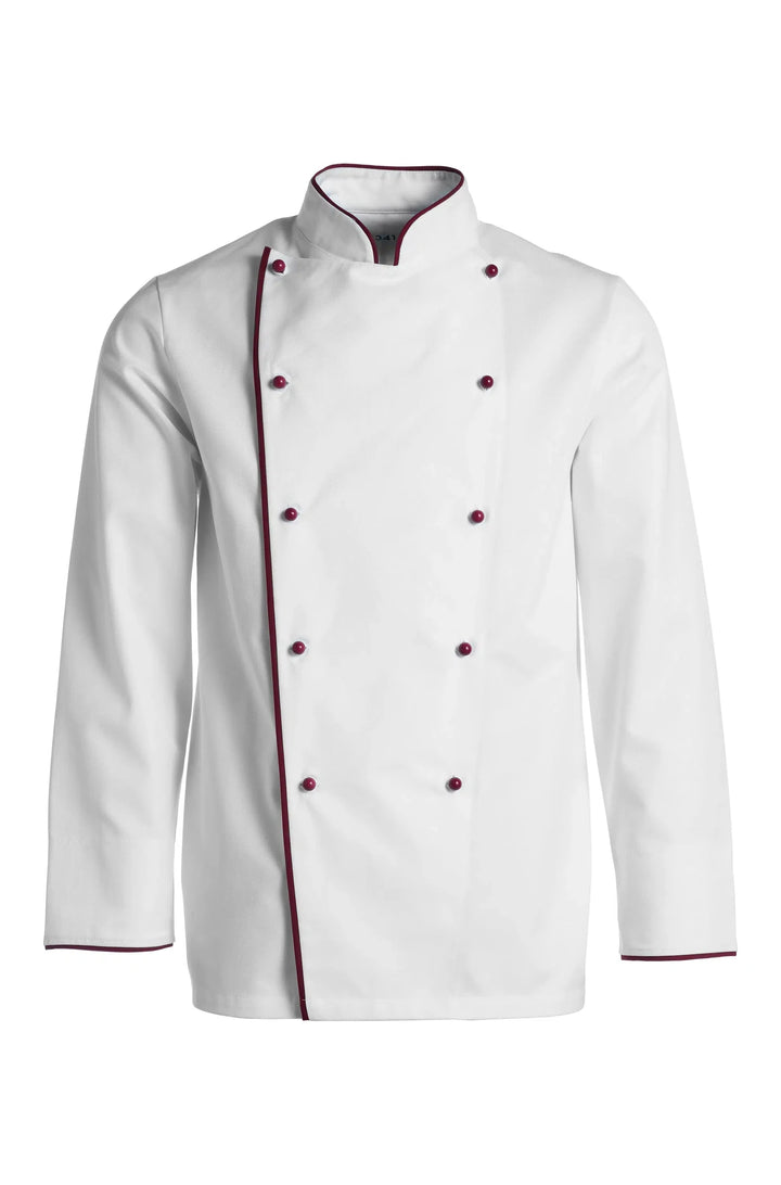 Kochjacke mit Piping