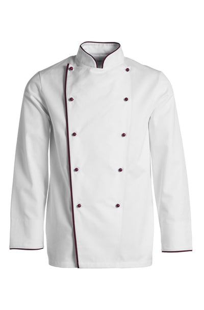 Kochjacke mit Piping