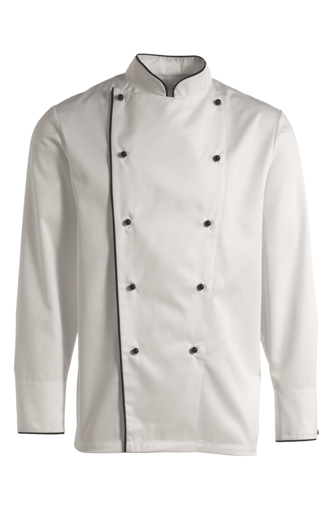 Kochjacke mit Piping