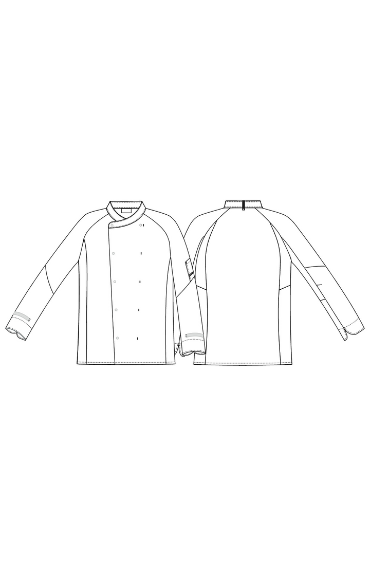 UNISEX KOCH-/SERVICEJACKE