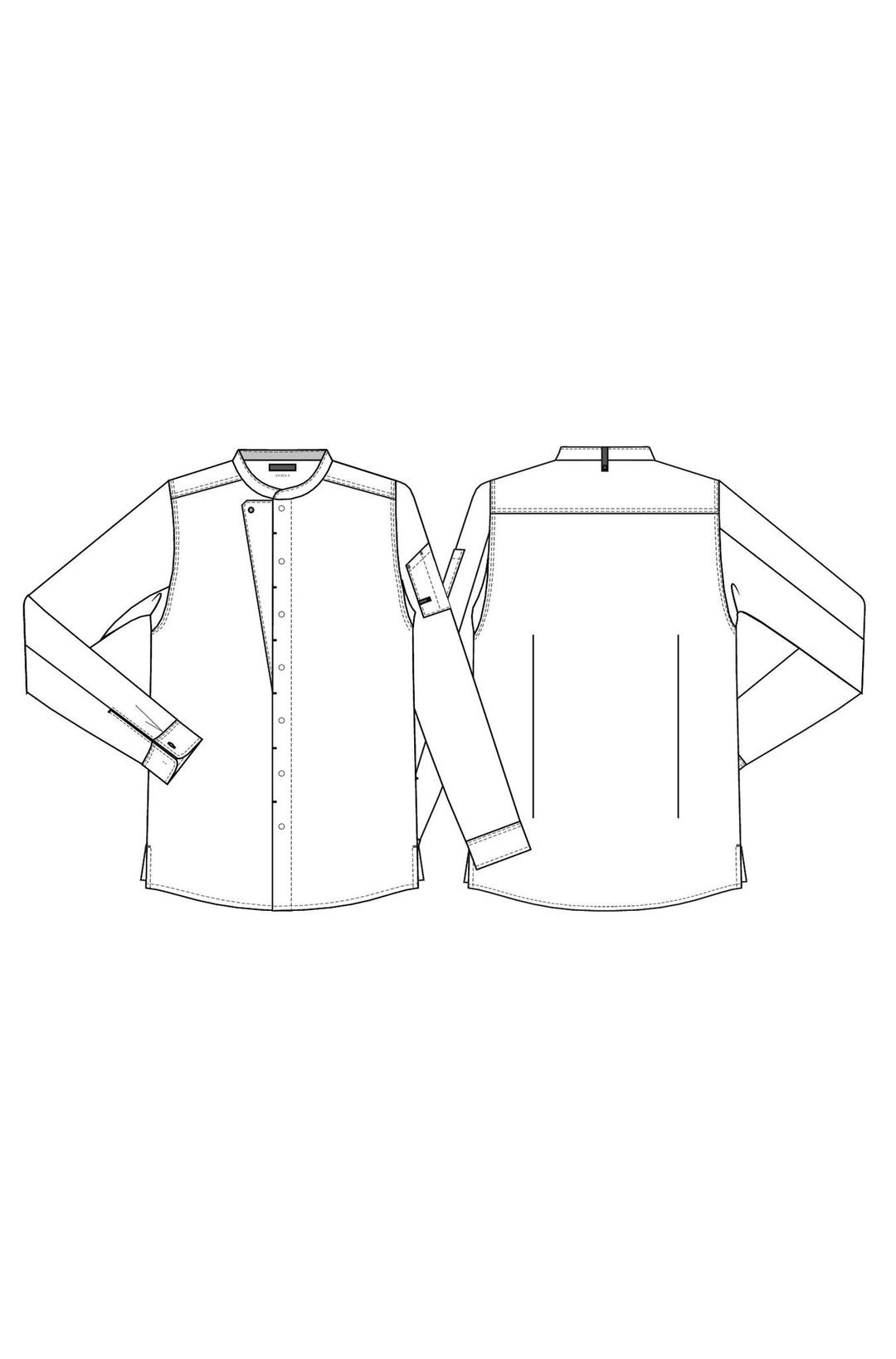 Koch-/Servicejacke Langarm