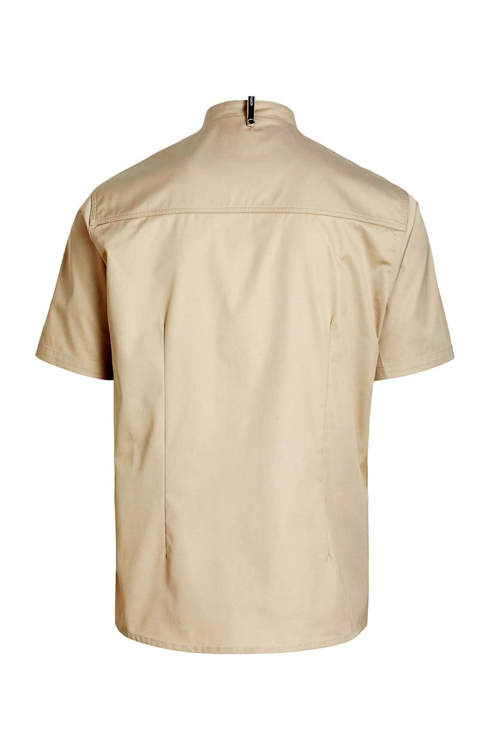 Koch-/Servicejacke Kurzarm Sand