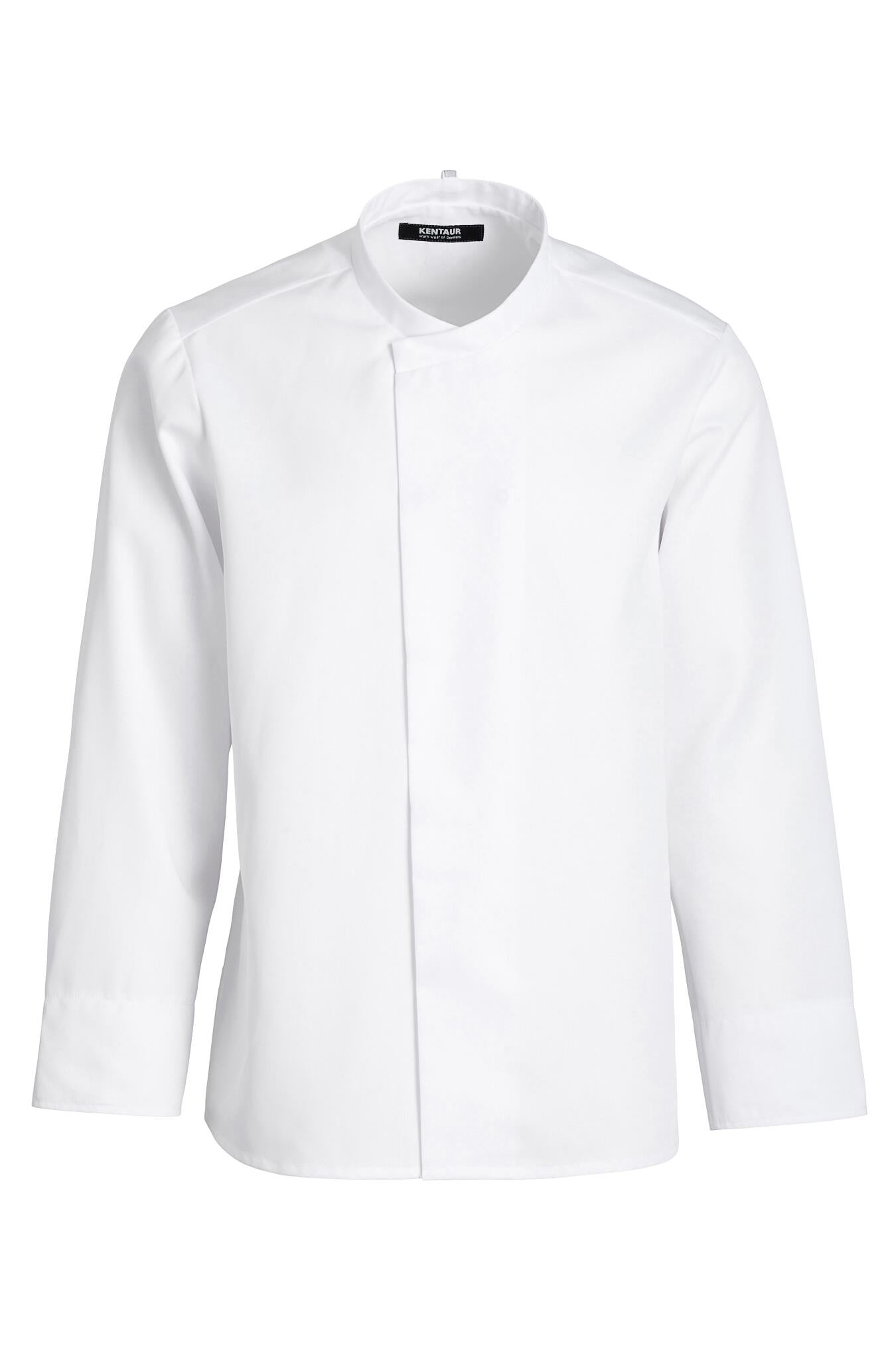 Kochjacke Langarm Tencel