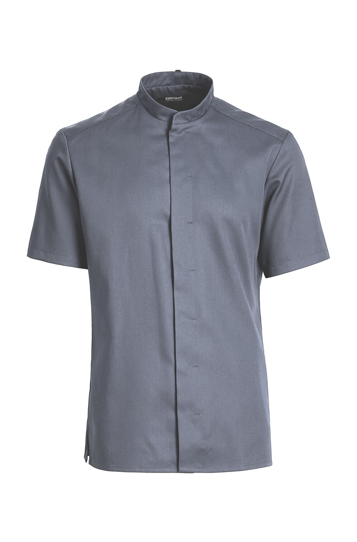 Kurzarm Tencel Koch-/Servicehemd